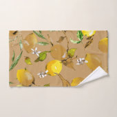 Aquarell-Zitronen 33 Badhandtuch Set (Handtuch)