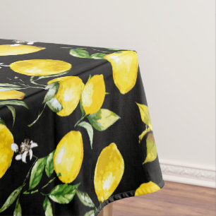 Aquarell Zitronen 7 Tischdecke