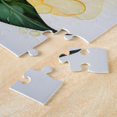 Aquarell-Zitronen-Orange-Lime-Botanikküche Puzzle (Seite)