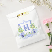 Aquarell-Zitronenbaum-Monogrammwappen Geschenktütchen (Versiegelt)