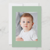 Aquarell zuerst heilige Kommunion Einladung (Rückseite)