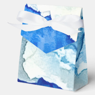 Aquarell Zwei Wolken Malerei Geschenkschachtel