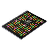 Aquarell-Zwiebel-und Karotten-Dankbarkeit Notizblock (Linke Seite)