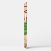 Aquarellamas und Kakteen-Muster. Case-Mate iPhone Hülle (Rückseite / Rechts)