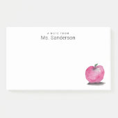 Aquarellapper Ein Hinweis aus dem Namen des benutz Post-it Klebezettel (Vorderseite)