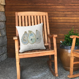 Aquarellauster Kissen