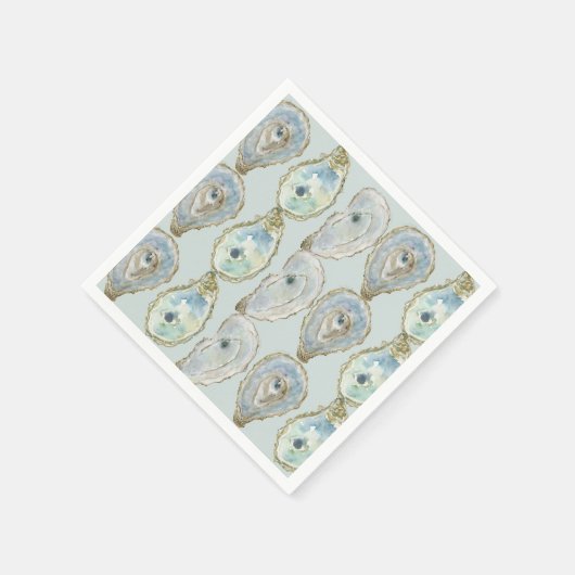 Aquarellauster Serviette (Ecke)