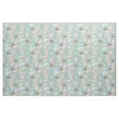 Aquarellbäckerei auf Ebene grün Stoff (Fat Quarter (45,7 x 55,9 cm))