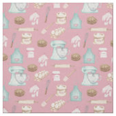 Aquarellbäckerei in Rosa Stoff (Muster)