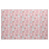 Aquarellbäckerei in Rosa Stoff (Fat Quarter (45,7 x 55,9 cm))