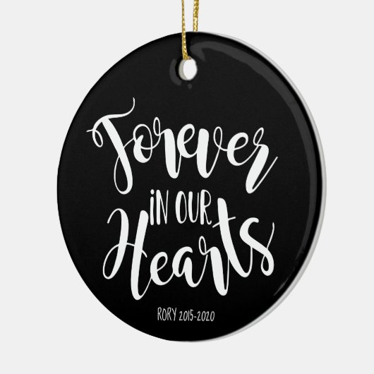 Aquarellbad Airedale Terrier Keramik Ornament (Links)