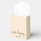 Aquarellballon Bunny Baby Dusche Gastgeschenk Geschenkschachtel (Geöffnet)