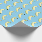 Aquarellbanane Geschenkpapier (Ecke)