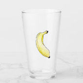 Aquarellbanane Glas (Vorderseite)