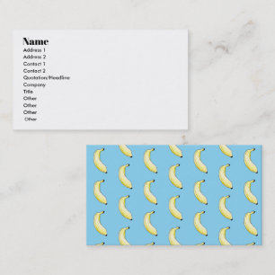 Aquarellbanane Visitenkarte