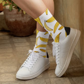 Aquarellbananen - gelb socken