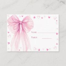 Aquarellband & Herz Coquette Sitzdeko