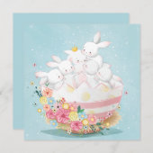 Aquarellbänder in Blume Ostereier (Vorne/Hinten)