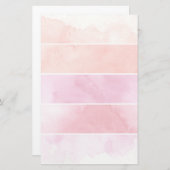 Aquarellbanner-Hintergrund für Ihr Design Briefpapier (Vorne/Hinten)