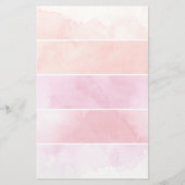 Aquarellbanner-Hintergrund für Ihr Design Briefpapier (Vorderseite)