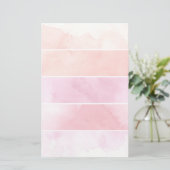 Aquarellbanner-Hintergrund für Ihr Design Briefpapier (Stehend Vorderseite)