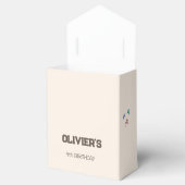 Aquarellbär mit Ballons Geburtstag Gustenbox Geschenkschachtel (Geöffnet)