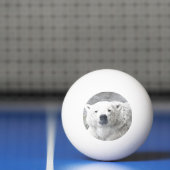 Aquarellbär Tischtennisball (Netto)
