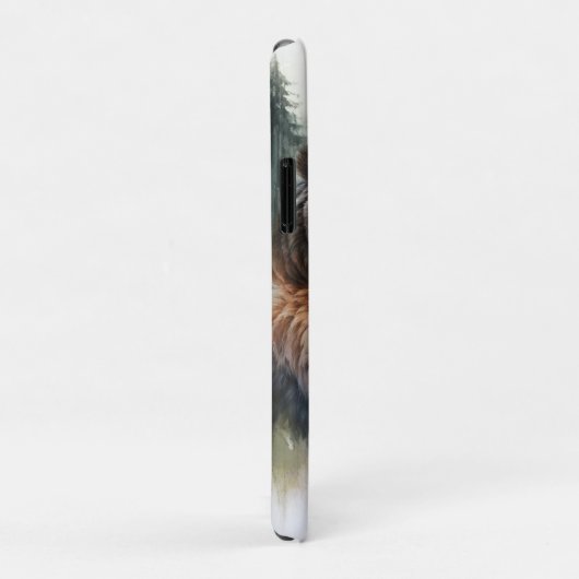 Aquarellbären Rustikale Wildnis Case-Mate iPhone Hülle (Hinten/Rechts)