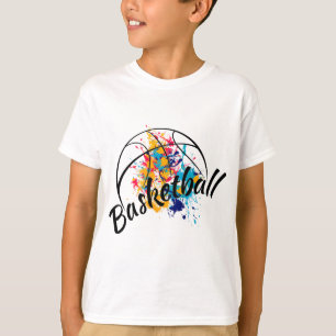 Aquarellbasketballboote T-Shirt