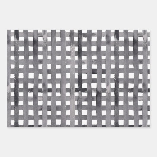 Aquarellbauernhaus Gnome Muster Geschenkpapier Set (Vorderseite 3)