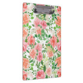 Aquarellbauernhof Rose Klemmbrett (Rechts)