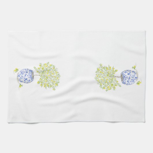 Aquarellbaum Geschirrtuch (Horizontal)