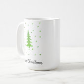 Aquarellbaum Kaffeetasse (Vorderseite Links)