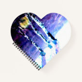 Aquarellbaum Notizblock (Vorderseite)