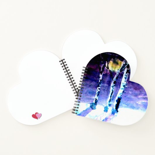 Aquarellbaum Notizblock (Innenseite)