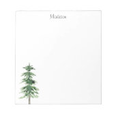 Aquarellbaum Notizblock (Vorderseite)