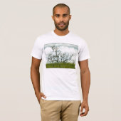 Aquarellbaum T-Shirt (Vorne ganz)