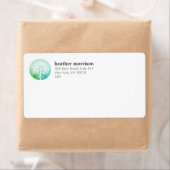 Aquarellbaum Yoga und Wellness (Insitu)