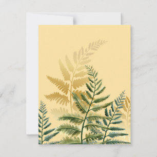 Aquarellbäume 2 mitteilungskarte