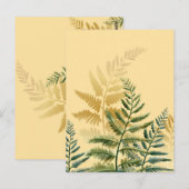 Aquarellbäume 2 postkarte (Vorne/Hinten)