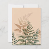 Aquarellbäume 4 mitteilungskarte (Rückseite)