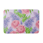 Aquarellbäume Badematte (Vorderseite)