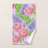 Aquarellbäume Badhandtuch Set (Handtuch)