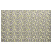 Aquarellbäume Blumenmuster Gelb | Grau Stoff (Yard (91,4 cm))