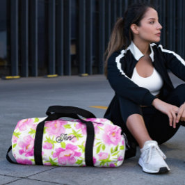 Aquarellbäume Duffle Bag