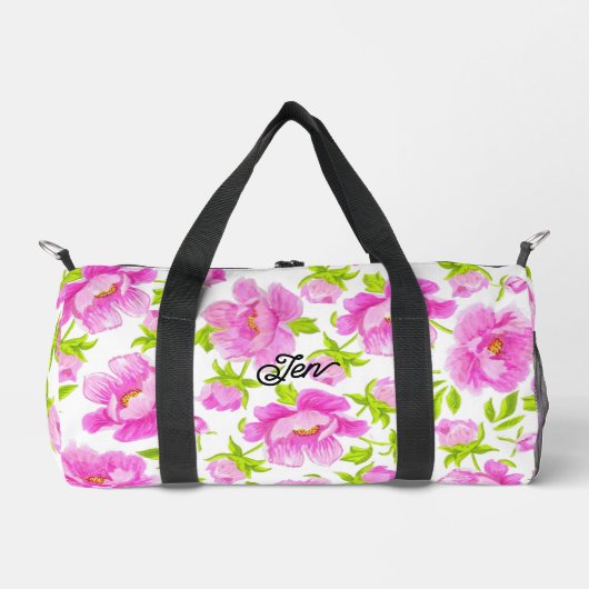 Aquarellbäume Duffle Bag (Vorderseite)