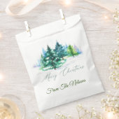 Aquarellbäume Geschenktütchen (Ausgeschnitten)