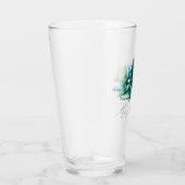 Aquarellbäume Glas (Rechts)