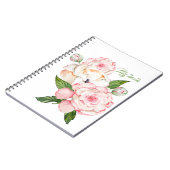 Aquarellbäume in zarten Farben Notizblock (Linke Seite)