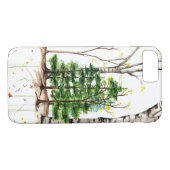 Aquarellbäume iPhone 7 Fall Case-Mate iPhone Hülle (Rückseite (Horizontal))